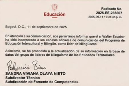 Ministerio de Educación