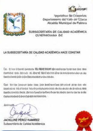 Secretaría de Educación Palmira
